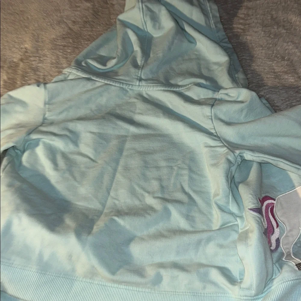 Gymboree Light Blue Unicorn Hoodie